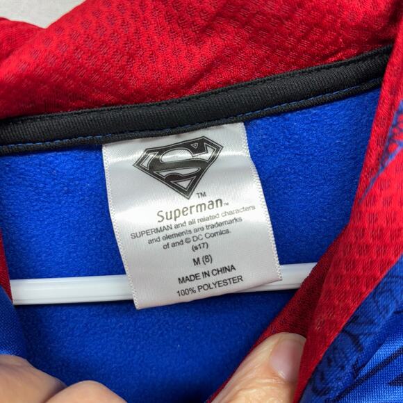 Youth Medium Superman Hoodie - Perfect for Fall/Winter! - Picture 3 of 7
